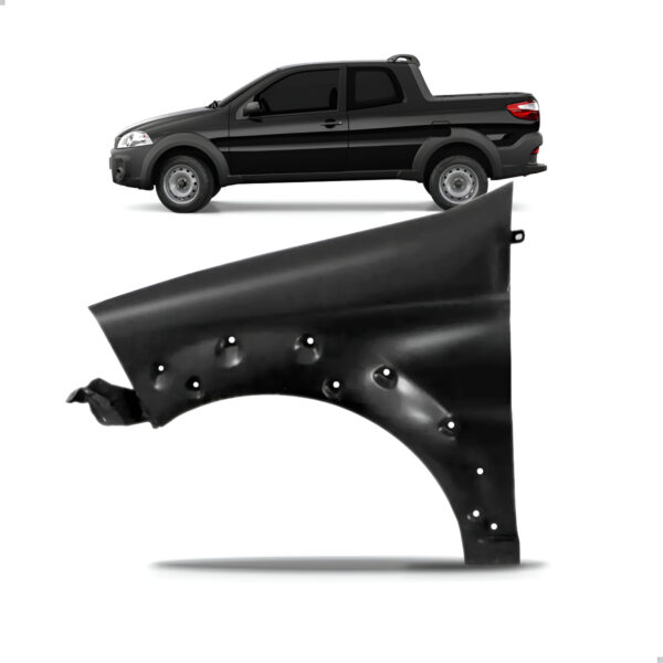 Paralama Strada Working  2014 2015 2016 2017 2018 2019 2020 Lado Esquerdo