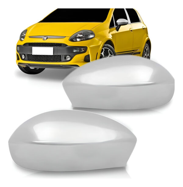 Aplique Capa Cromado Retrovisor Punto 2007 08 Á 2013 Ficosa Lado Esquerdo