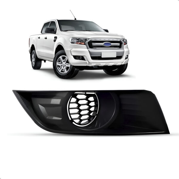 Tampa Da Moldura Milha Ranger 2016 17 18 19 20 Preto Fechada Lado Direito