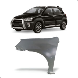 Paralama Para Etios Cross 2012 A 2021 Com Furo P Moldura Lado Esquerdo