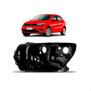 Carcaça Farol Gol 2018 2019 2020 2021 2022 2023 Foco Duplo Lado Esquerdo