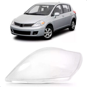 Lente Farol Dianteiro Para Nissan Tiida 2008 A 2013 Lado Esquerdo