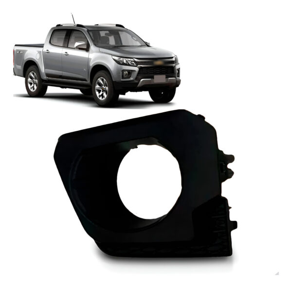 Moldura Grade De Milha S10 2021 2022 2023 Com Furo Lado Esquerdo