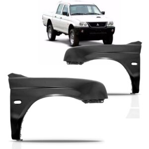 Paralama L200 Sport 04 05 06 07 08 09 10 11 Sem Furo Lado Direito