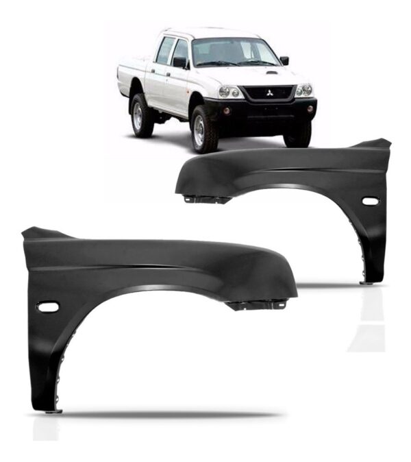 Paralama L200 Sport 04 05 06 07 08 09 10 11 Sem Furo Lado Direito