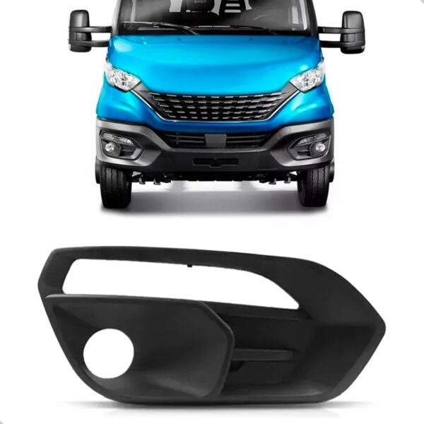 Moldura Milha Daylight Iveco 2020 A 2023 C/ Furo Lado Direito