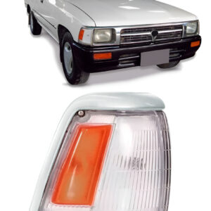 Sinaleira Seta Hilux Srv 93 A 2001 Cristal/ambar Aro Cromado Lado Direito