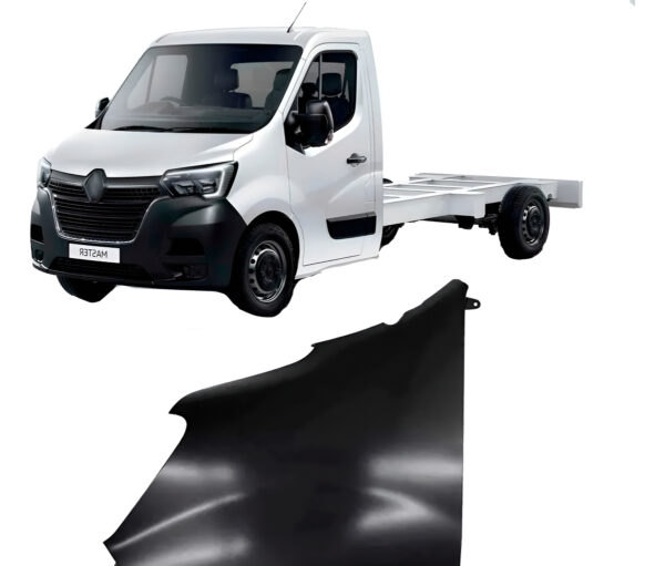 Paralama Master 2022 2023 Preto Lado Esquerdo