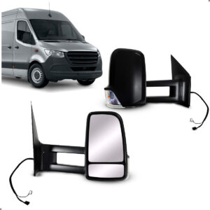 Retrovisor Para Sprinter 2020 A 2025 Elétrico Braço Longo Lado Direito