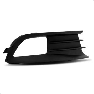 Moldura Grade Milha Vw Gol 2013 A 2016 Preto C/ Furo Lado Direito