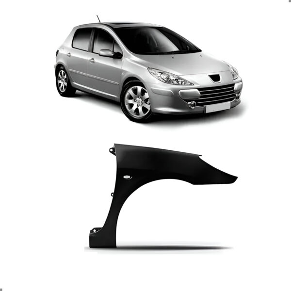 Paralama Dianteiro Para Peugeot 307 2006 A 2012 Lado Direito