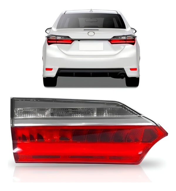 Lanterna Traseira Corolla 2018 A 2019 Mala Com Led Lado Esquerdo