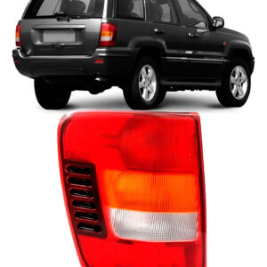 Lanterna Traseira Grand Cherokee 1999 A 2004 Tricolor Lado Esquerdo