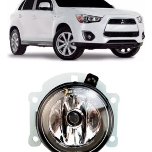 Farol Milha Auxiliar Asx 2011 C/ Foco Simples Mascara Negra Lado Esquerdo