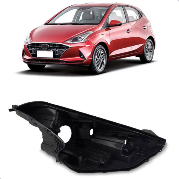 Carcaça Farol Para Hyundai Hb20 2020 2021 2022 Lado Direito