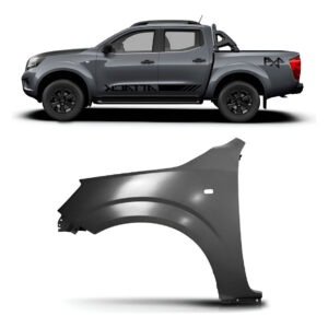 Paralama Frontier 2017 2018 2019 Com Furo Pisca Lado Esquerdo