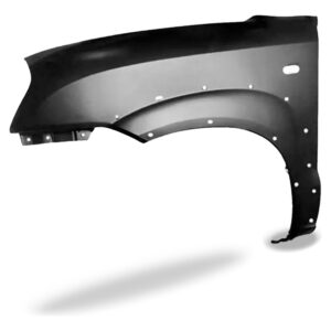 Paralama Com Furo Alargador Para Hyundai Tucson 2005 A 2016 Lado Esquerdo