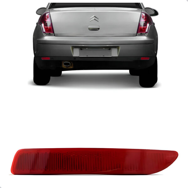 Refletor Traseiro Para Citroen C4 2008 A 2014 Pallas Hatch Lado Direito