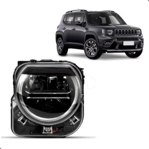 Farol Para Renegade 2022 2023 2024 2025 Full Led Com Reator Lado Direito