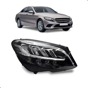 Farol C180 2019 2020 21 2022 C200 C300 C63 Eletrico Full Led Lado Direito