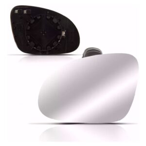 Lente Retrovisor Jetta 2007 2008 2009 2010 Com Base Lado Esquerdo