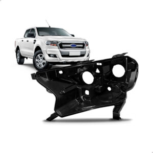 Carcaça Farol Para Ford Ranger 2016 2017 2018 2019 A 2023 Lado Esquerdo