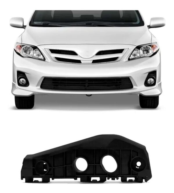 Guia Suporte Parachoque Dianteiro Corolla 2011 A 2014 Lado Esquerdo