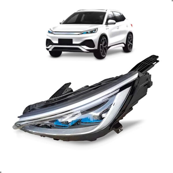 Farol Para Yuan Plus 2023 2024 2025 Com Led Lado Esquerdo