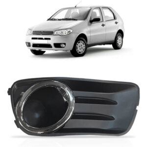 Moldura Milha Palio Economy 2008 A 2011 S/furo C/aro Cromado Lado Direito