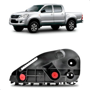 Guia Suporte Parachoque Dianteiro Hilux 2015 2016 2017 Lado Esquerdo