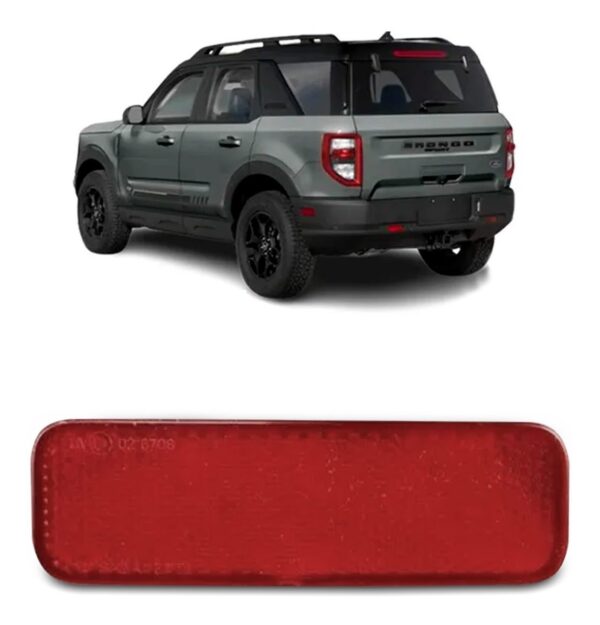 Refletor Parachoque Traseiro Bronco 2021 2022 Lado Direito