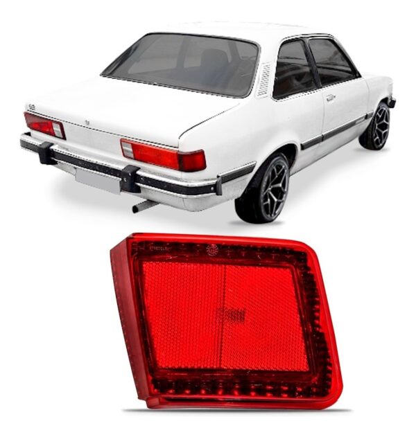 Lanterna Traseira Chevette 1980 1981 1982 Sedan Canto Lado Direito
