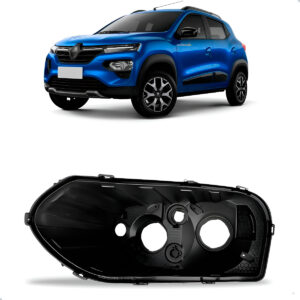 Carcaça Farol Kwid 2022 2023 2024 2025 Inferior Lado Esquerdo