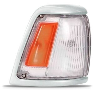 Sinaleira Seta Hilux Srv 93 A 2001 Cristal/ambar Aro Cromado Lado Direito