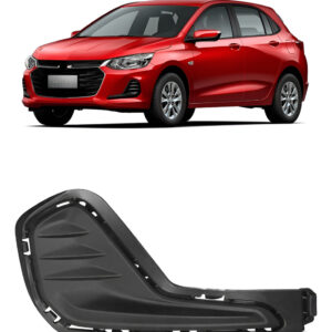 Moldura Milha Onix Plus Lt 2020 A 2023 S/furo Milha Lado Direito