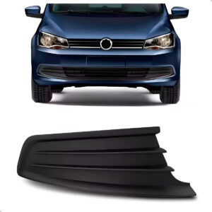 Moldura Grade Milha Vw Gol 2013 A 2016 Preto Sem Furo Lado Direito