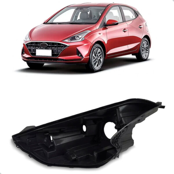 Carcaça Farol Para Hyundai Hb20 2020 2021 2022 Lado Esquerdo