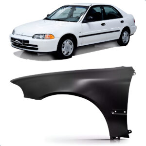 Paralama Para Honda Civic 1992 1993 1994 1995 Sedan Lado Esquerdo