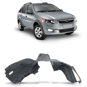 Protetor Caixa De Roda Dianteiro Strada Weekend 2009 A 2012 Lado Direito