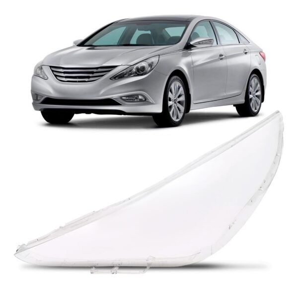 Lente Farol Sonata 2011 A 2014. Lado Esquerdo
