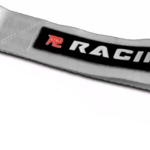 Tow Strap Fita De Reboque Flexível Esportivo Cor Branco