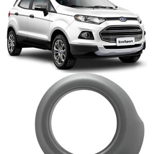 Aro Moldura Milha Ecosport 2013 2014 2015 16 2017 Cinza Lado Esquerdo