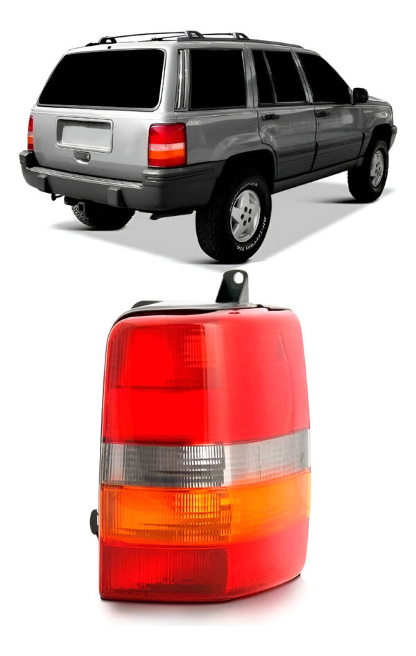 Lanterna Traseira Tricolor Cherokee 1993 A 1998 Lado Direito