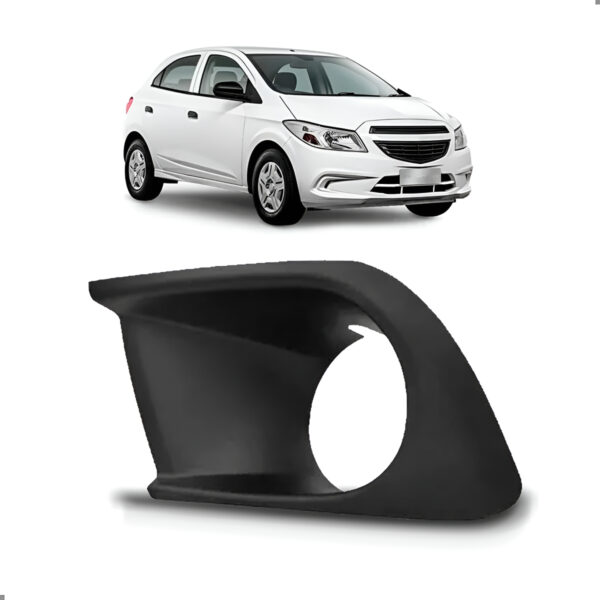 Moldura Milha Onix Joy 2012 2013 2014 2015 16 17 18 19 2020 Lado Direito