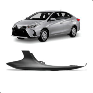 Moldura Inferior Parachoque Dianteiro Para Yaris 2023 A 2025 Lado Esquerdo