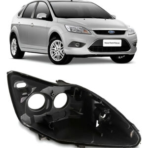 Carcaça Farol Para Ford Focus 2009 2010 2011 2012 2013 Lado Direito