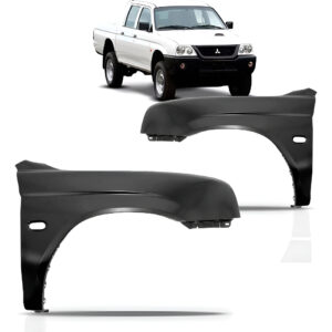 Paralama L200 Sport 04 05 06 07 08 09 10 11 Sem Furo Lado Esquerdo