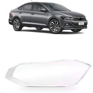 Lente Farol Dianteiro Vw Virtus 2018 2019 2020 2021 2022 Lado Esquerdo