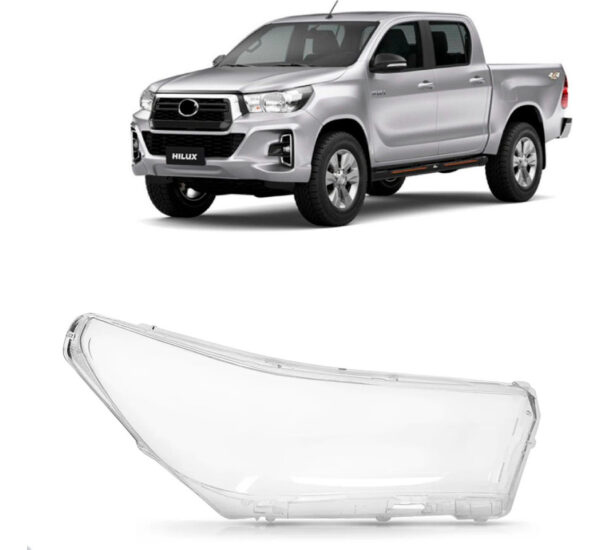 Lente Farol Hilux 2016 2017 2018 2019 2020 Pick-up Lado Direito