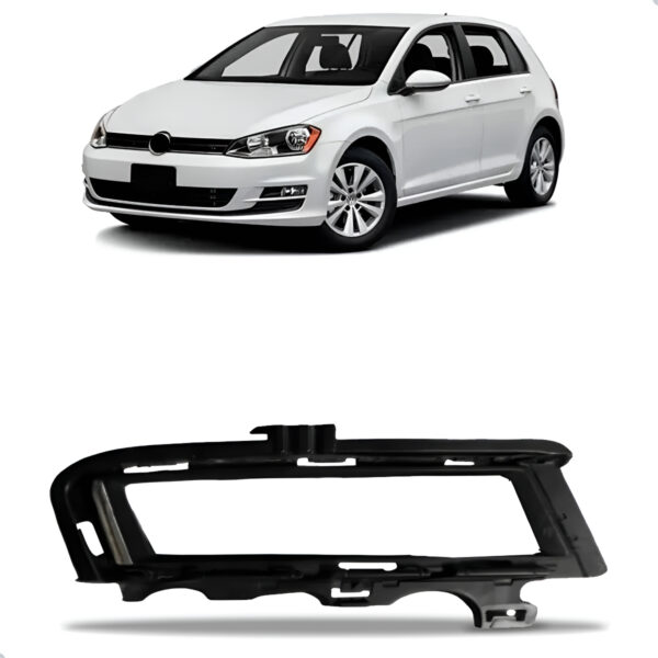 Tela Frontal Lateral Golf 14/17 Superior Com Moldura C/ Furo Lado Esquerdo